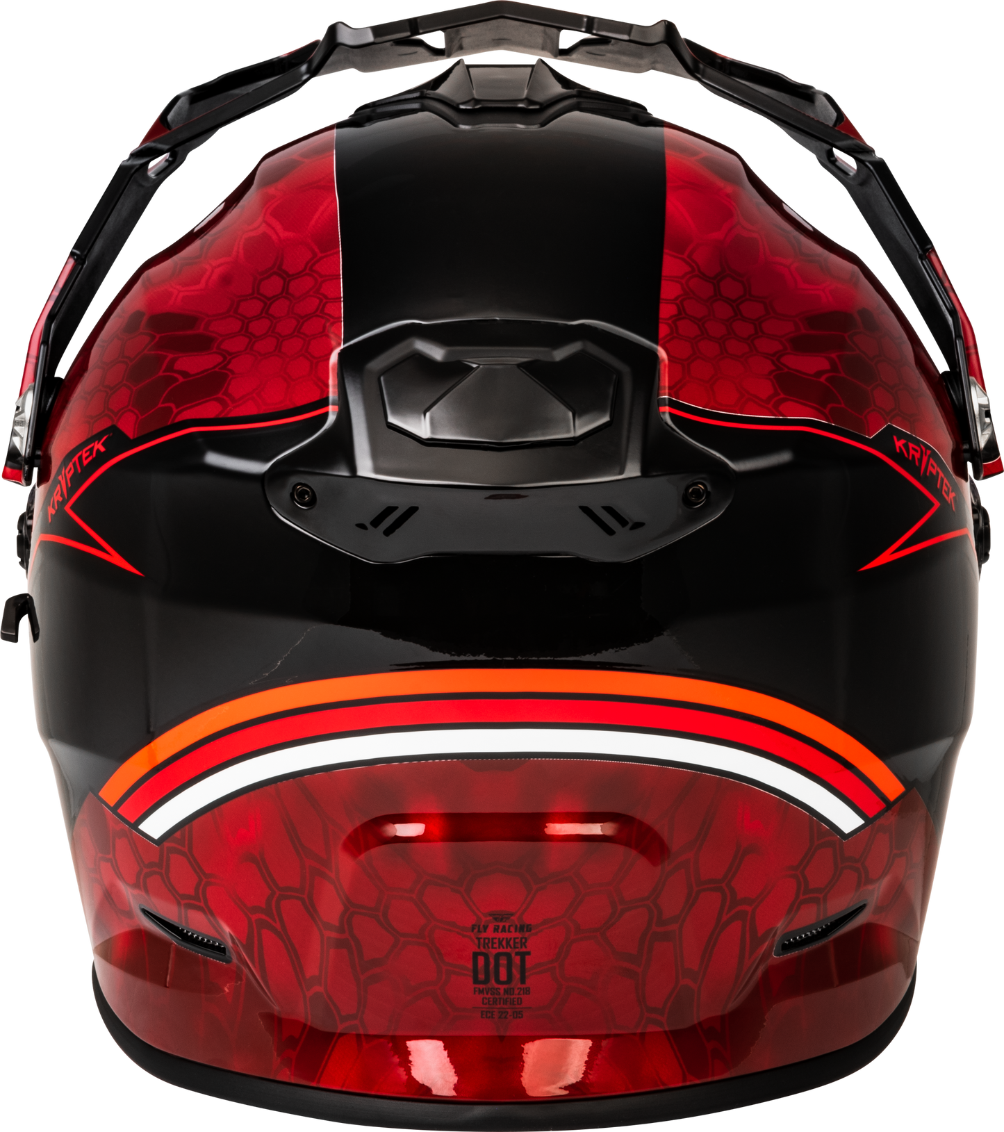 Trekker Cw Conceal Helmet Dual Shld Red/Black Xl
