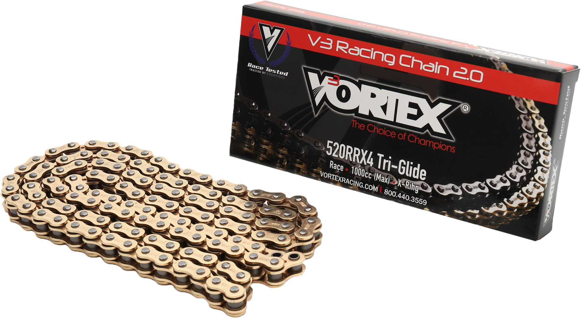 Chain Rx4 X Ring 520 120l Gold