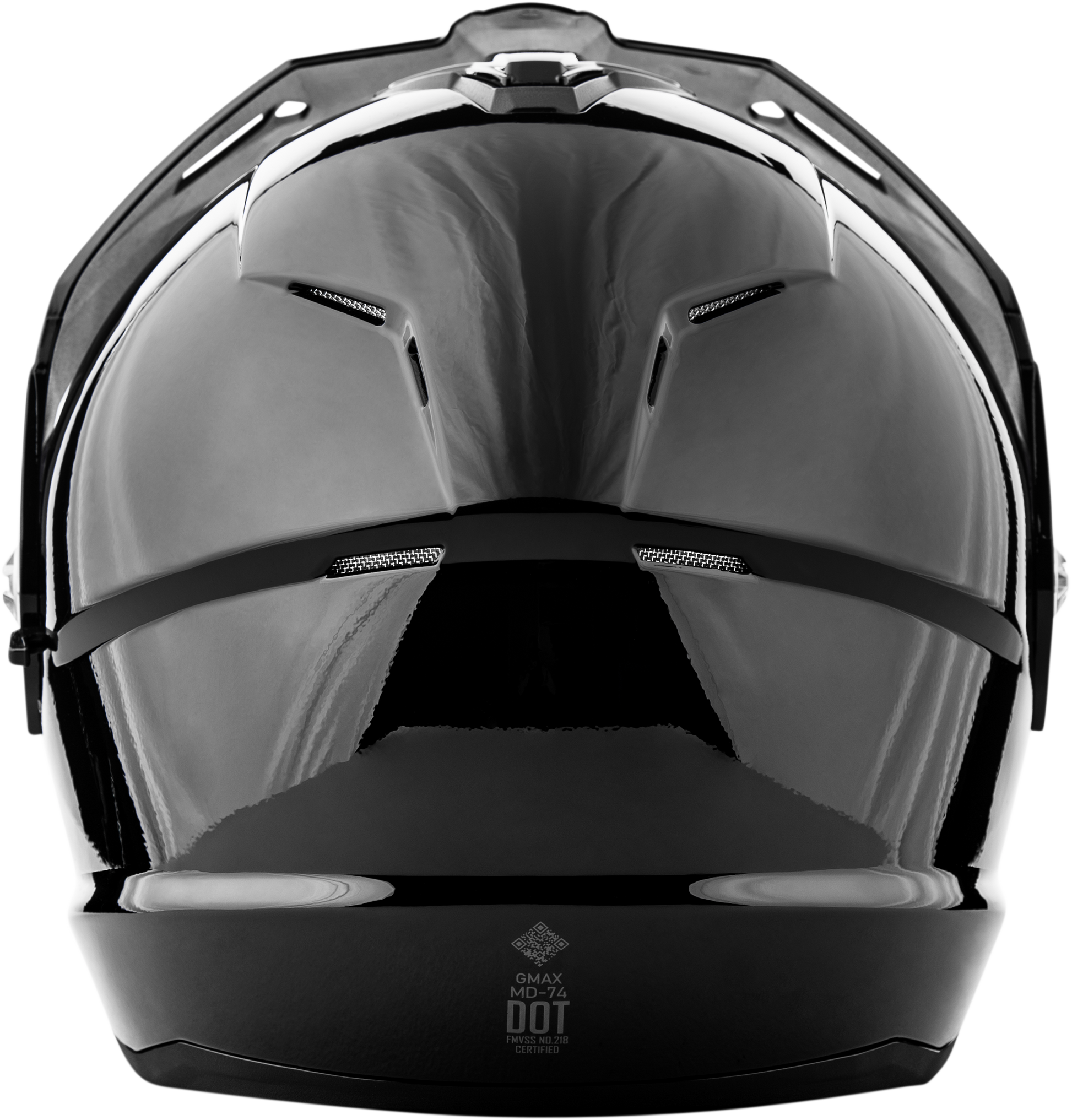 Md 74 Solid Helmets Black Xs