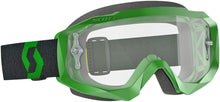 Hustle Goggle X Green/Black W/Clear Works
