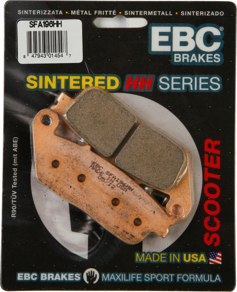 Brake Pads Sfa196hh Double H Sintered