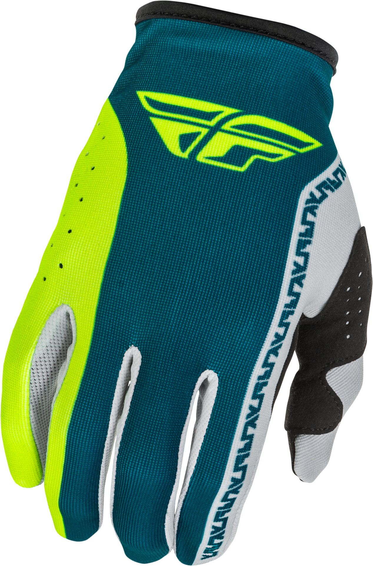 Youth Lite Gloves Grey/Lime/Teal Yl