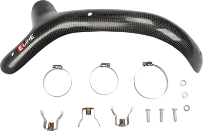 Carbon Fiber Heat Shields Hus/Ktm