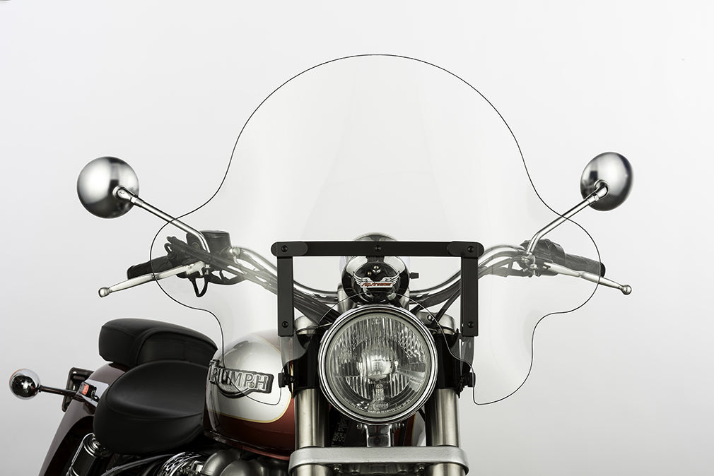 Ss32 Falcon Windshield 16" Clear/Black