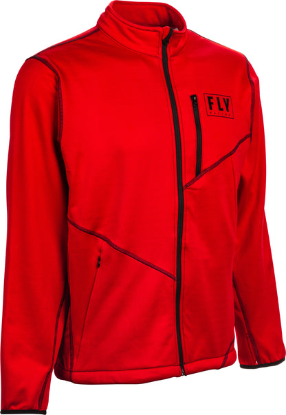 Mid Layer Jacket Red Xl