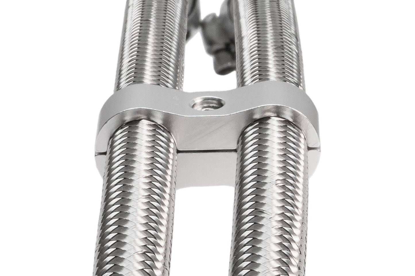Hose Separator 3/8" Silver Anodized