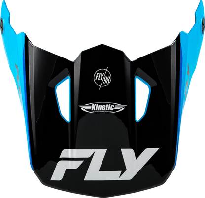 Kinetic Rally Helmet Visor Blue/Black/White Xs/Sm
