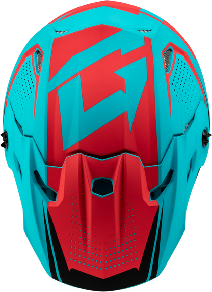 Mx 96 502 Helmet Matte Blue/Red  Md