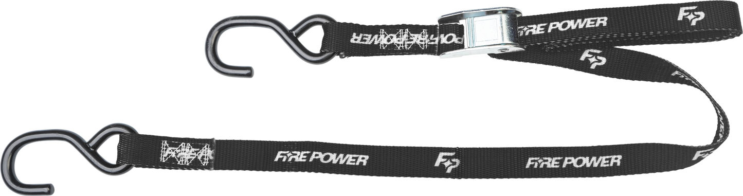 1" Tie Down Black 2/Pk