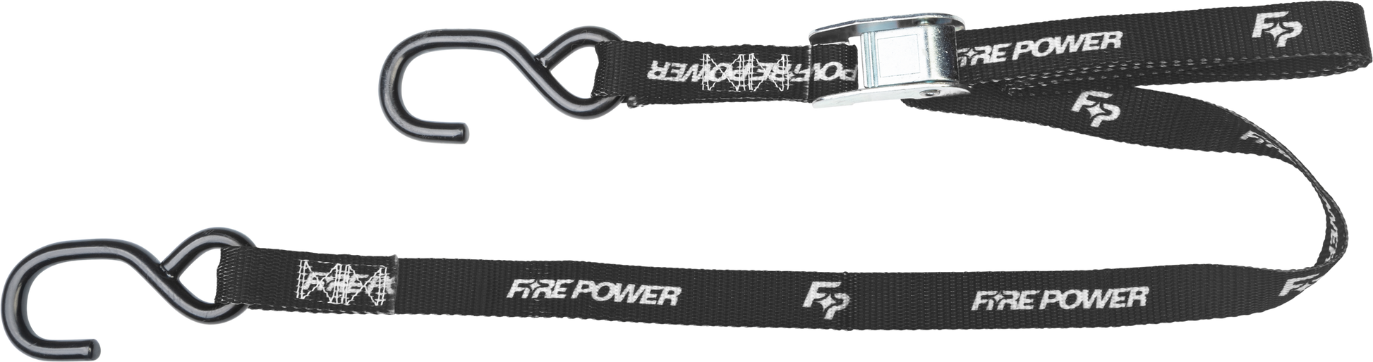 1" Tie Down Black 2/Pk