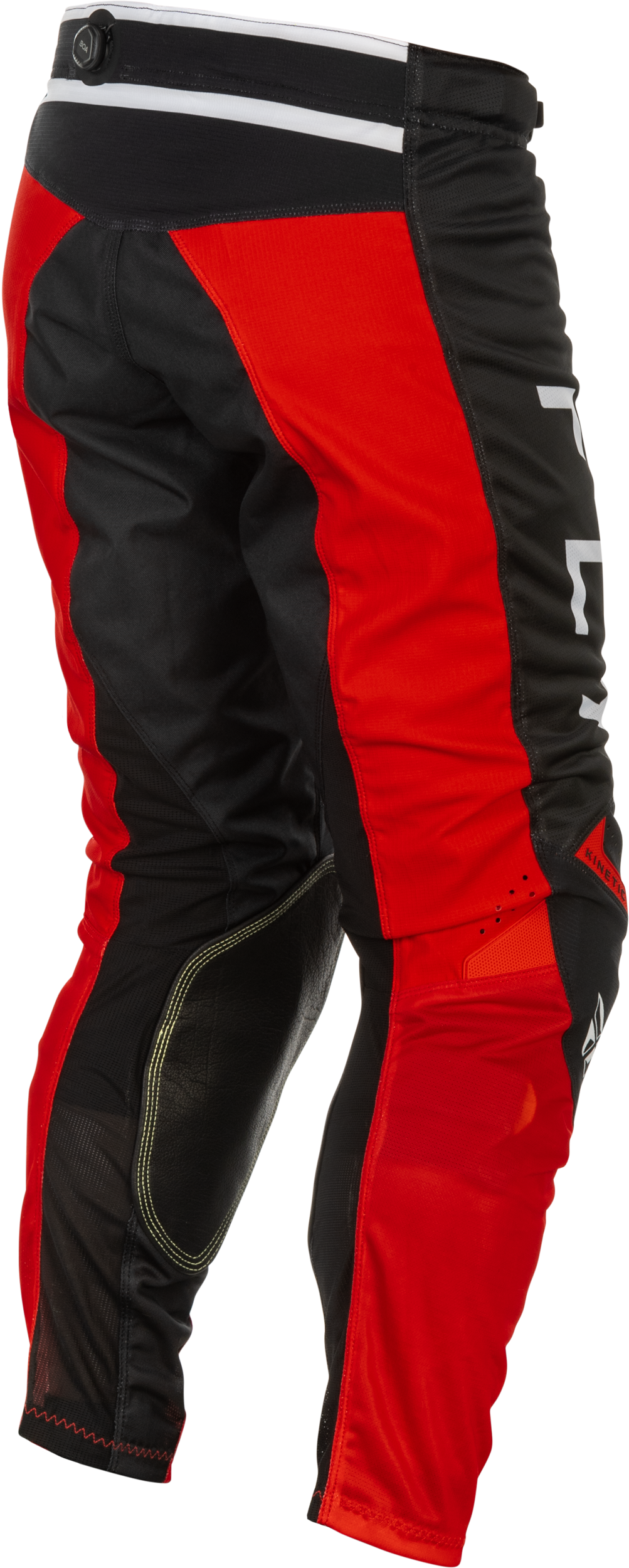 Kinetic Mesh Center Pants Black/White/Red Sz 38