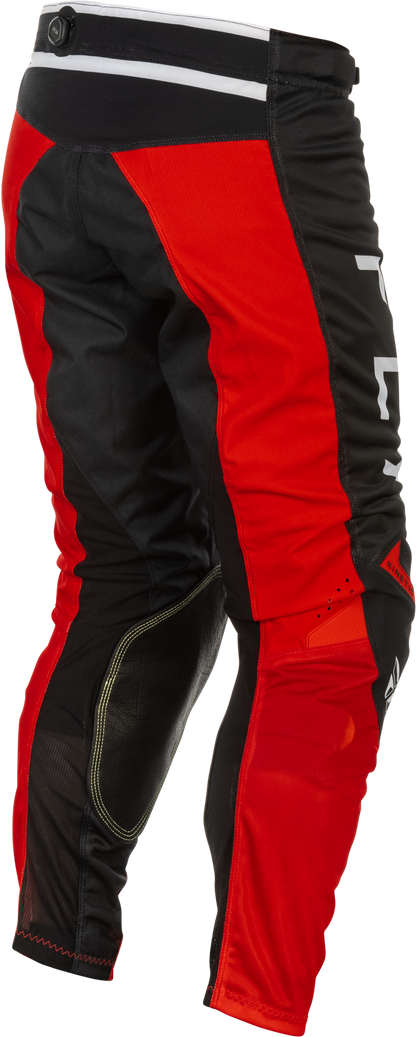 Kinetic Mesh Center Pants Black/White/Red Sz 38