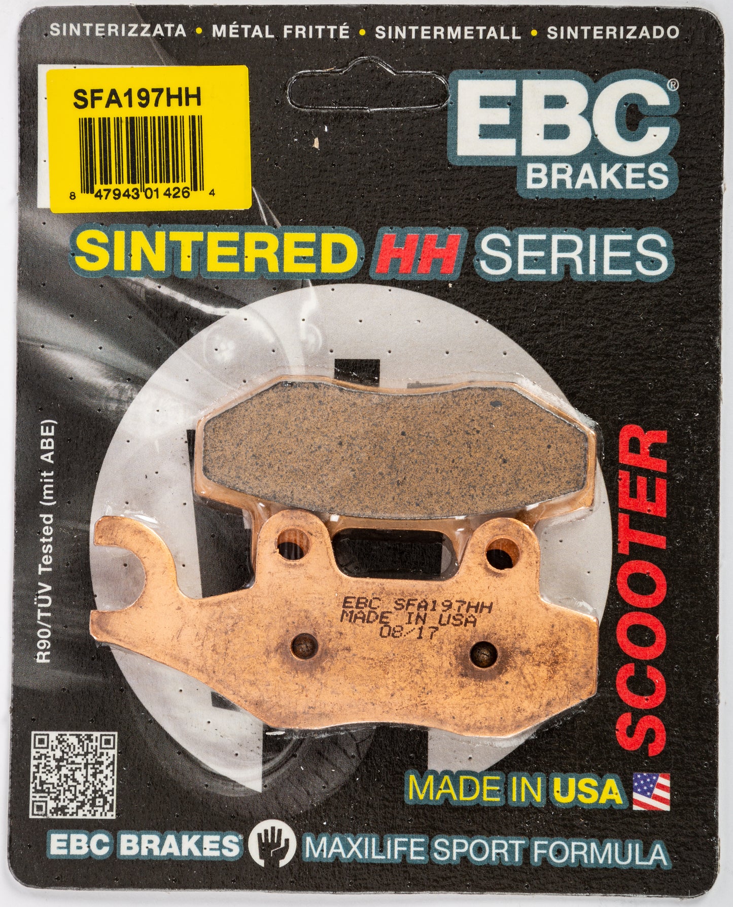Brake Pads Sfa197hh Double H Sintered