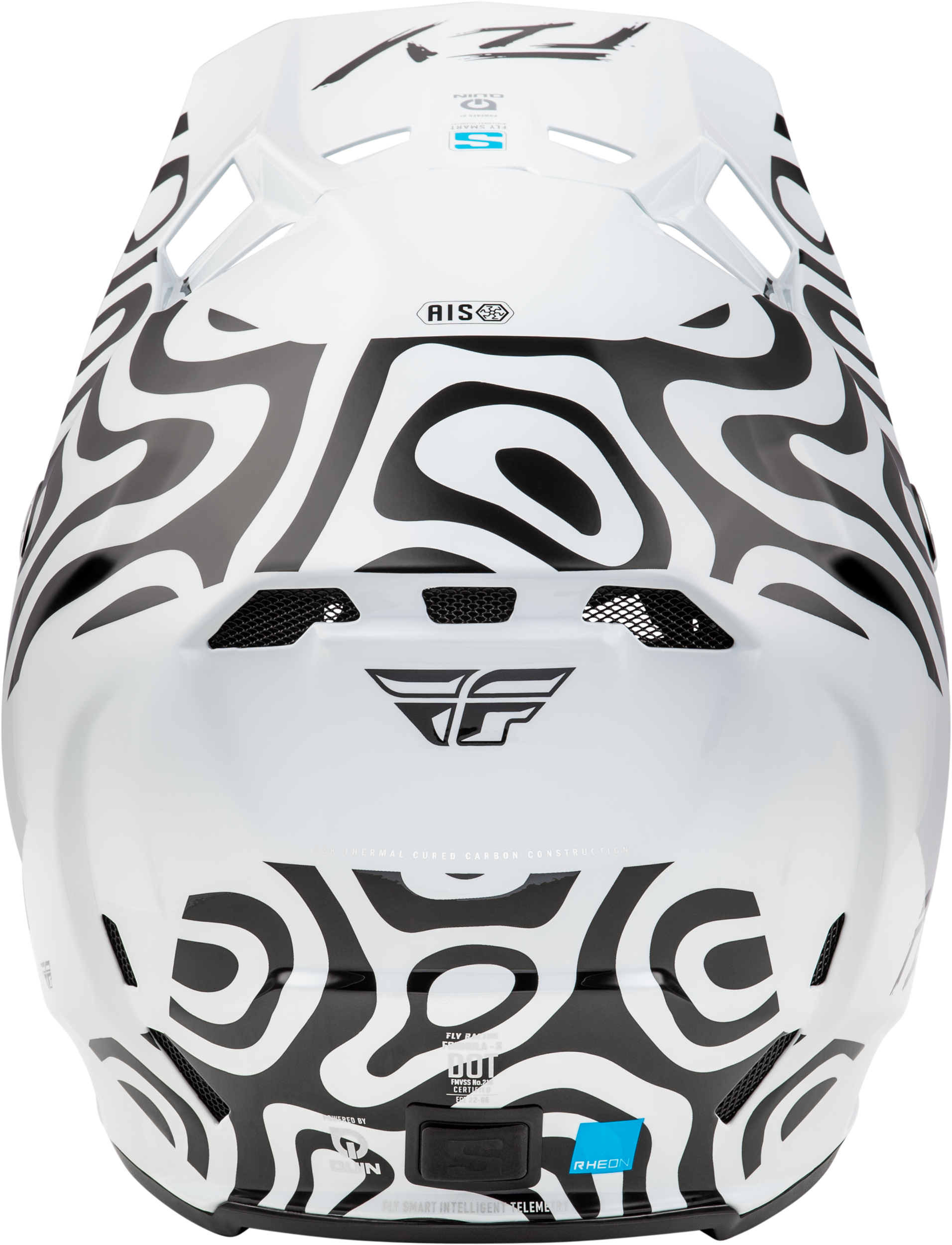 Youth Formula S Carbon Abyss Helmet White/Black Yl