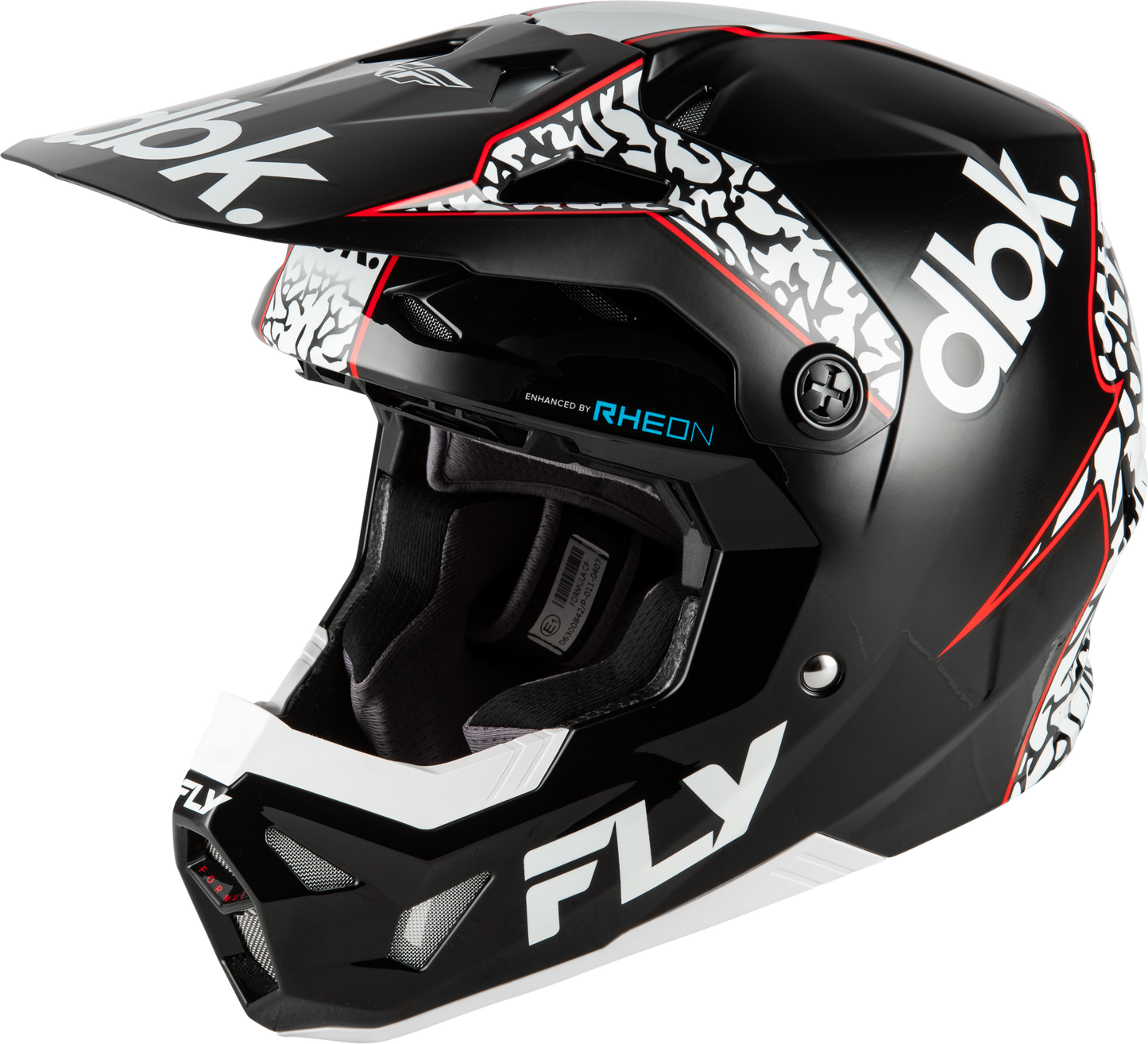 Formula Cp Dbk Helmet Black/White/Red Lg