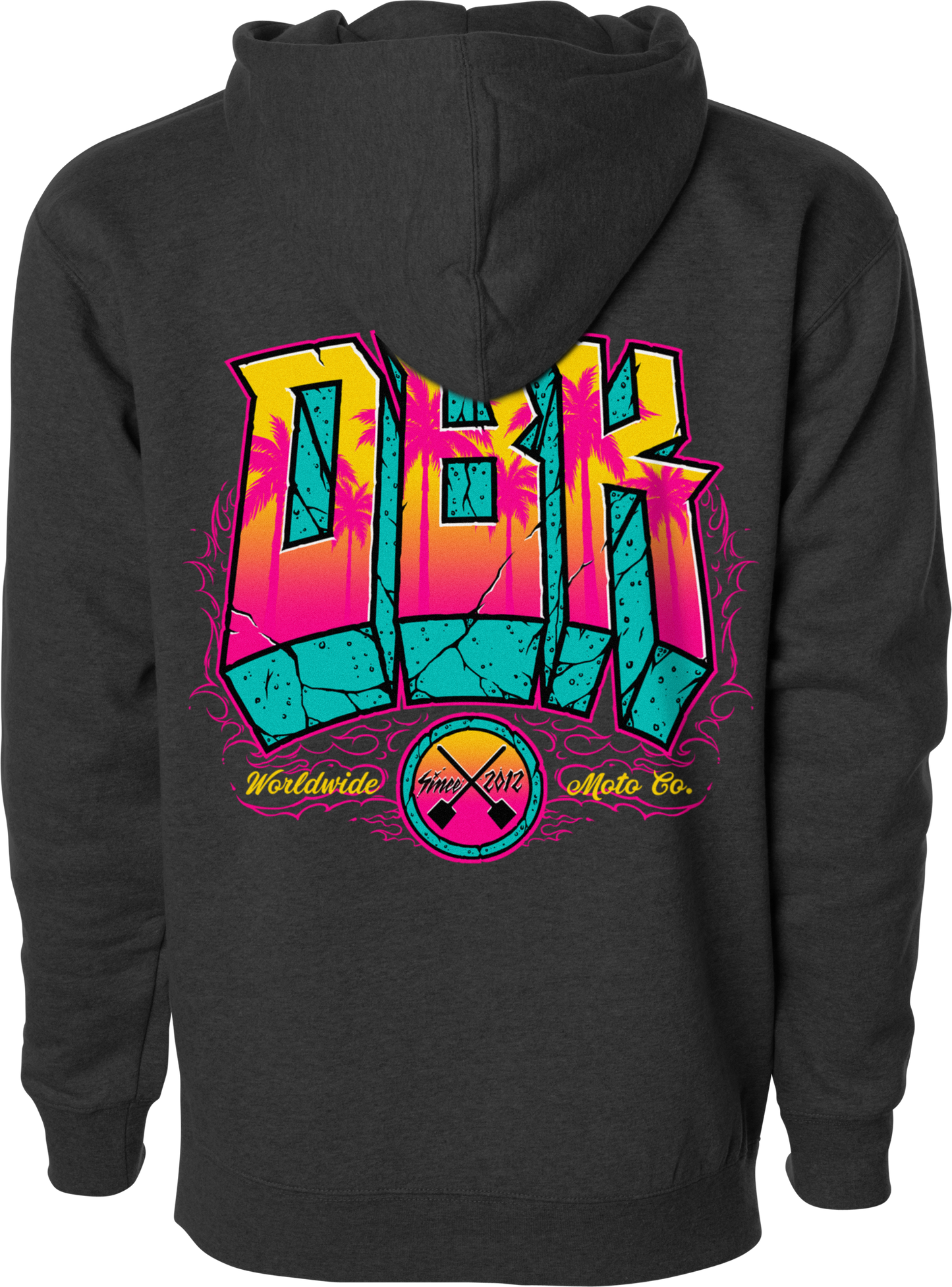 Block X Block Yth Hoodie Charcoal Heather  Yl