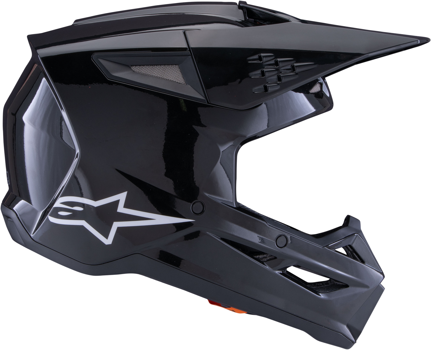 Sm3 Solid Helmet Black Glossy 2x