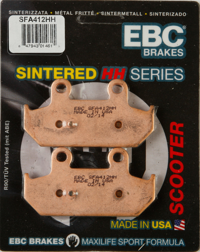 Brake Pads Sfa412hh Double H Sintered