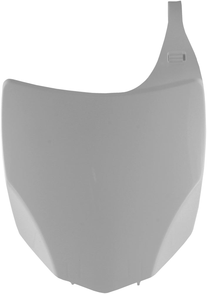 Front Number Plate White