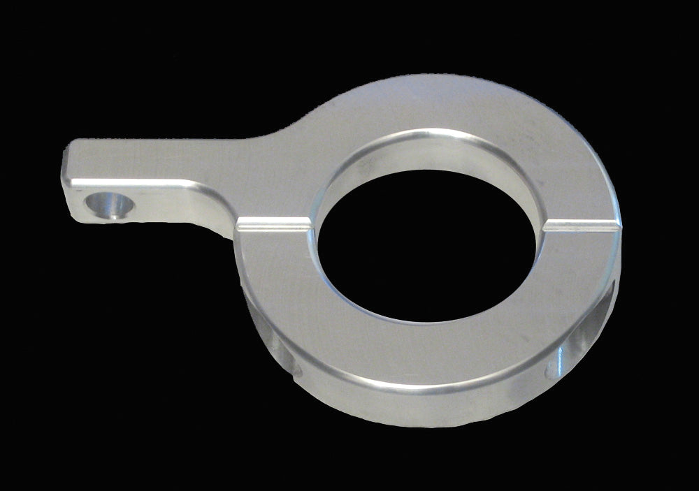 Flag Mount Horizontal Silver 1.75"