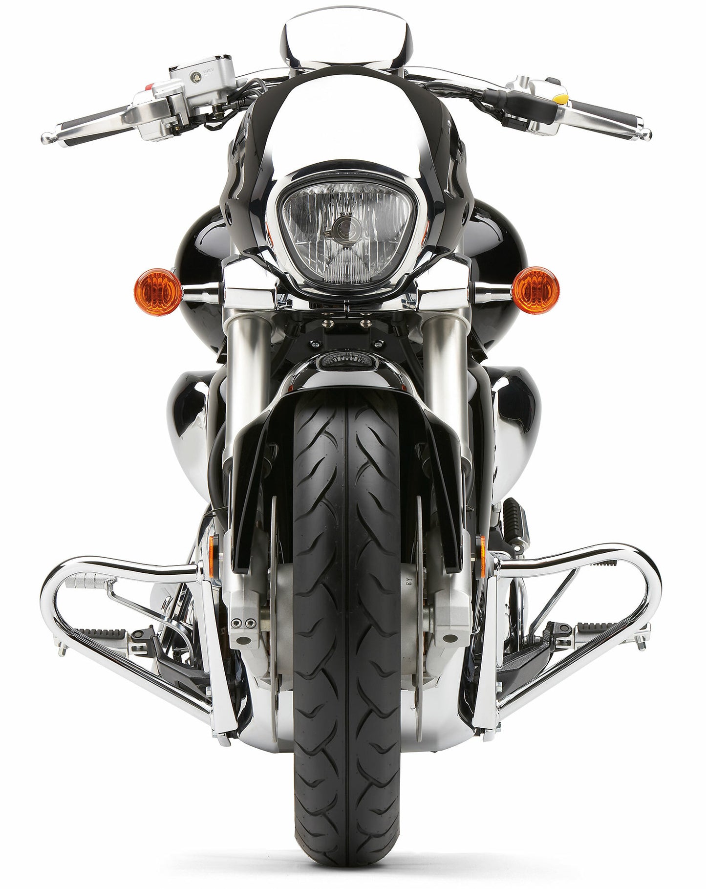 Engine Case Guard Chrome Suz Boulevard M109r 06 14