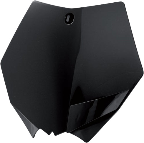 Front Number Plate Black