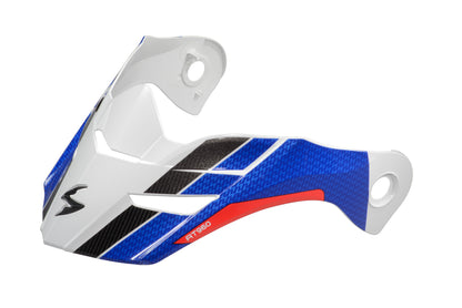 Exo At960 Peak Visor Hicks White/Blue
