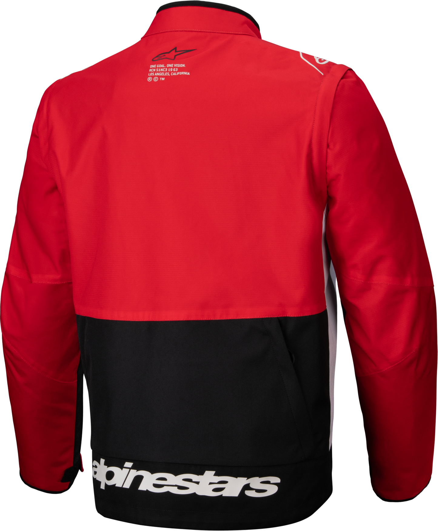 Pro Dura Jacket Black/Bright Red/White Lg