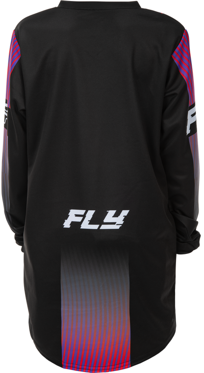 Youth F 16 Jersey Black/Red/Purple Yl