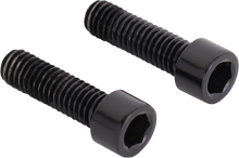 Dual Drill Cap Screws M6x20 2pcs Black