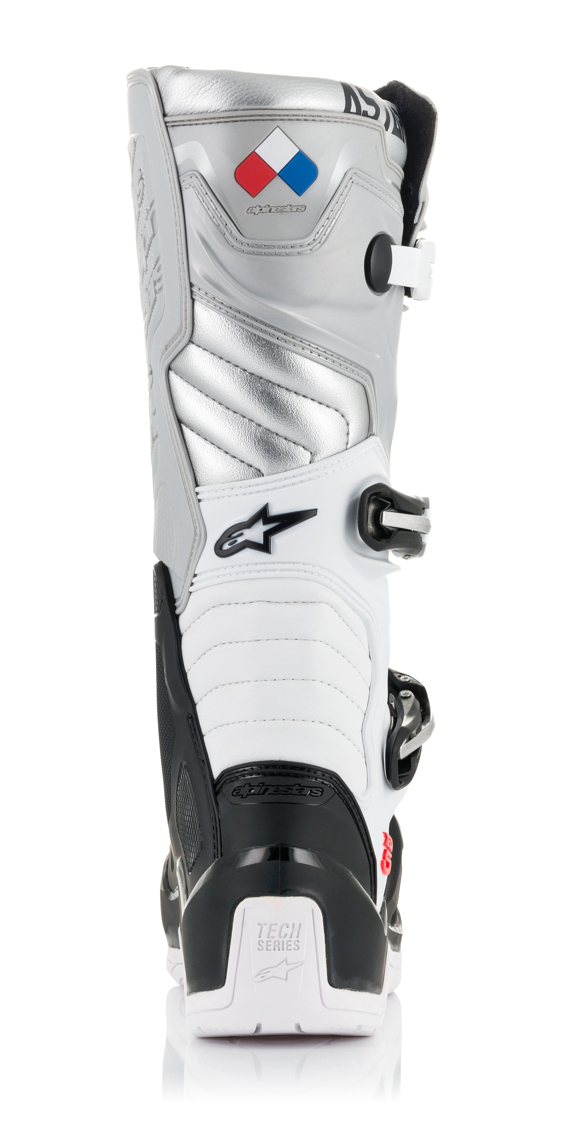 Tech 5 Victory 19 Boots Black/White/Silver Sz 12