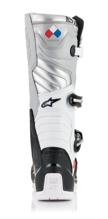Tech 5 Victory 19 Boots Black/White/Silver Sz 09