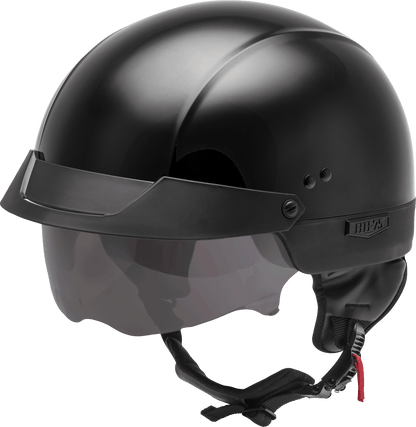 Hh 75 Half Helmet Black Xl