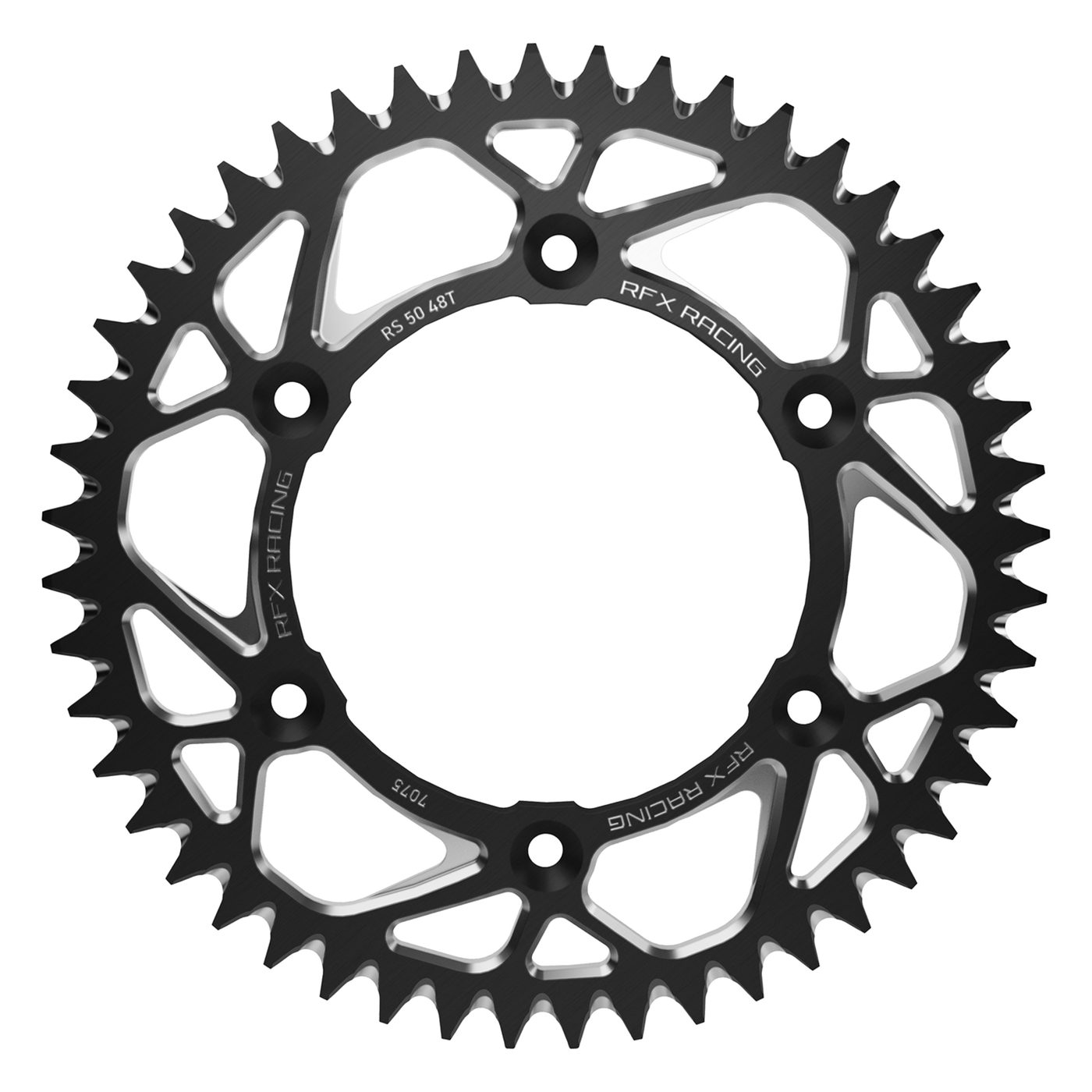 Aluminum Rear Sprocket 49t Black Suz