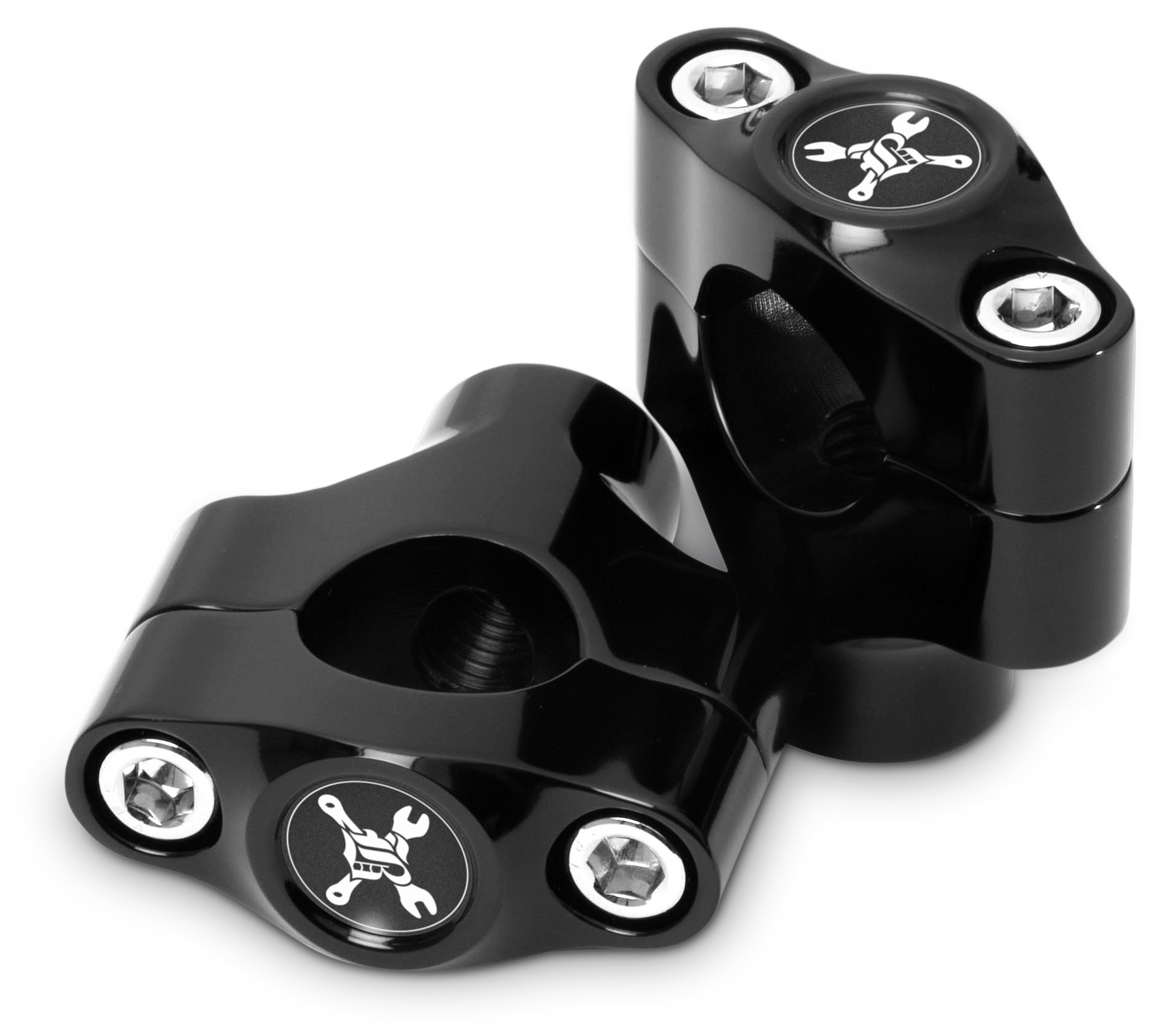 Hawk Risers Set   Black