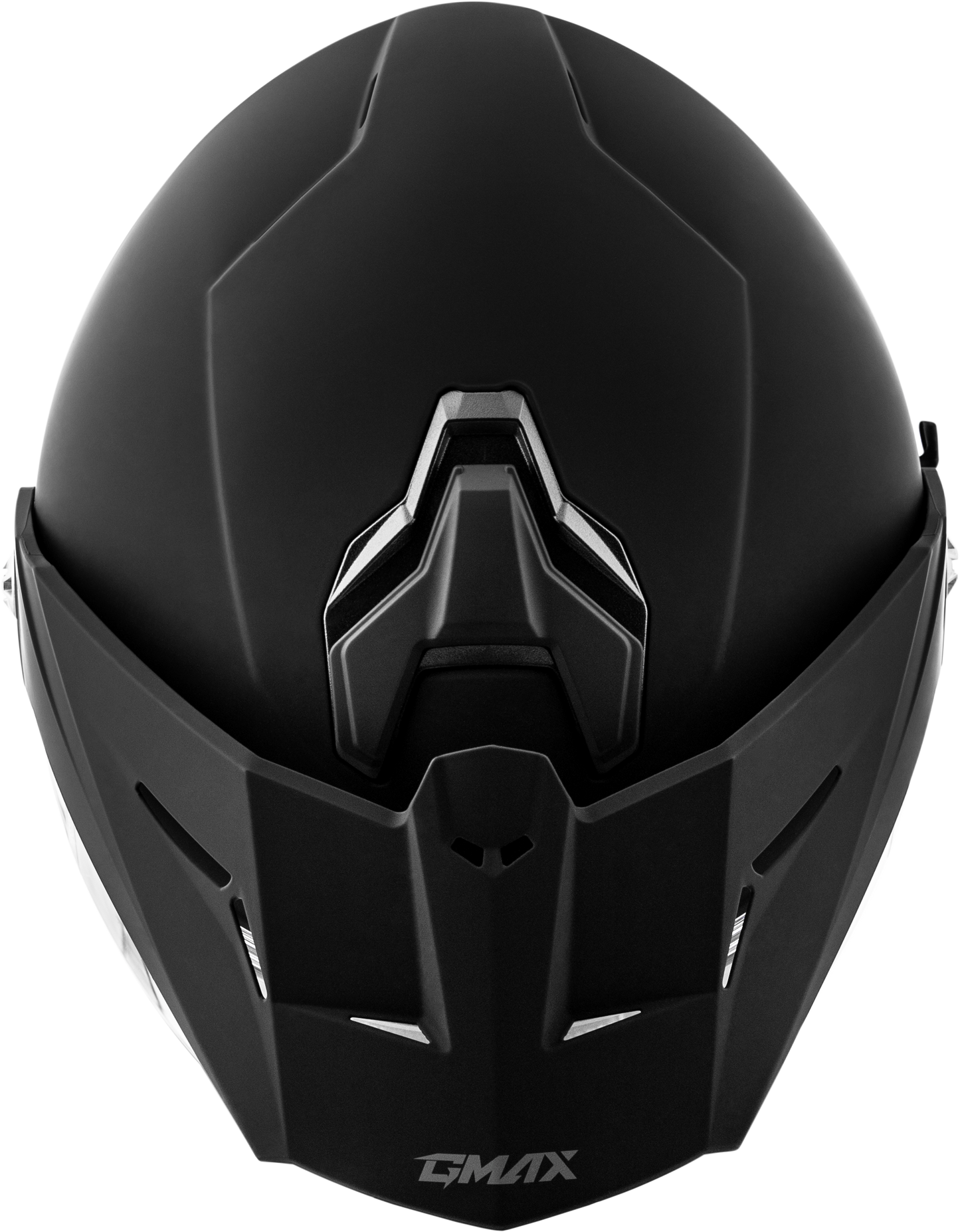 Md 74 Solid Helmets Matte Black Sm