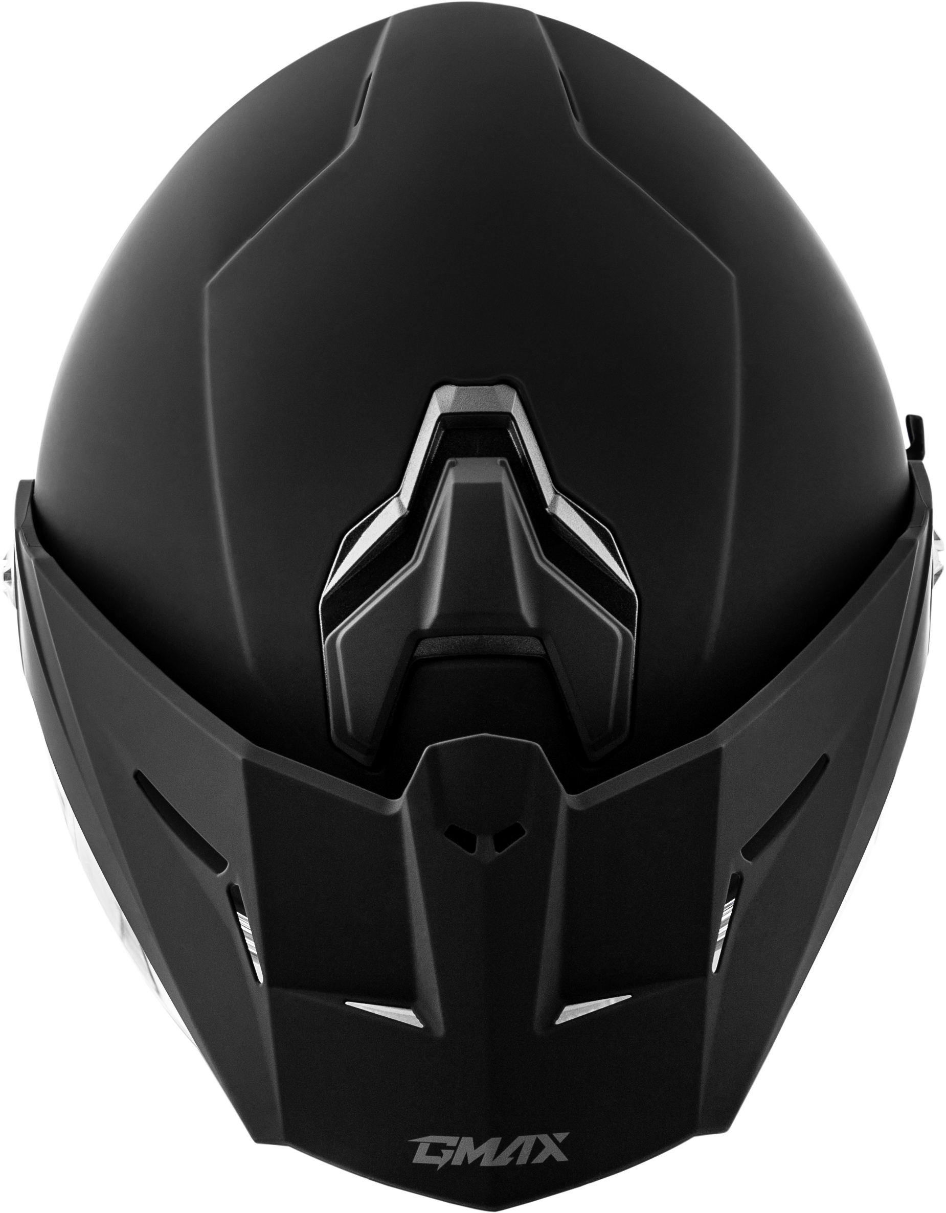 Md 74 Solid Helmets Matte Black Sm