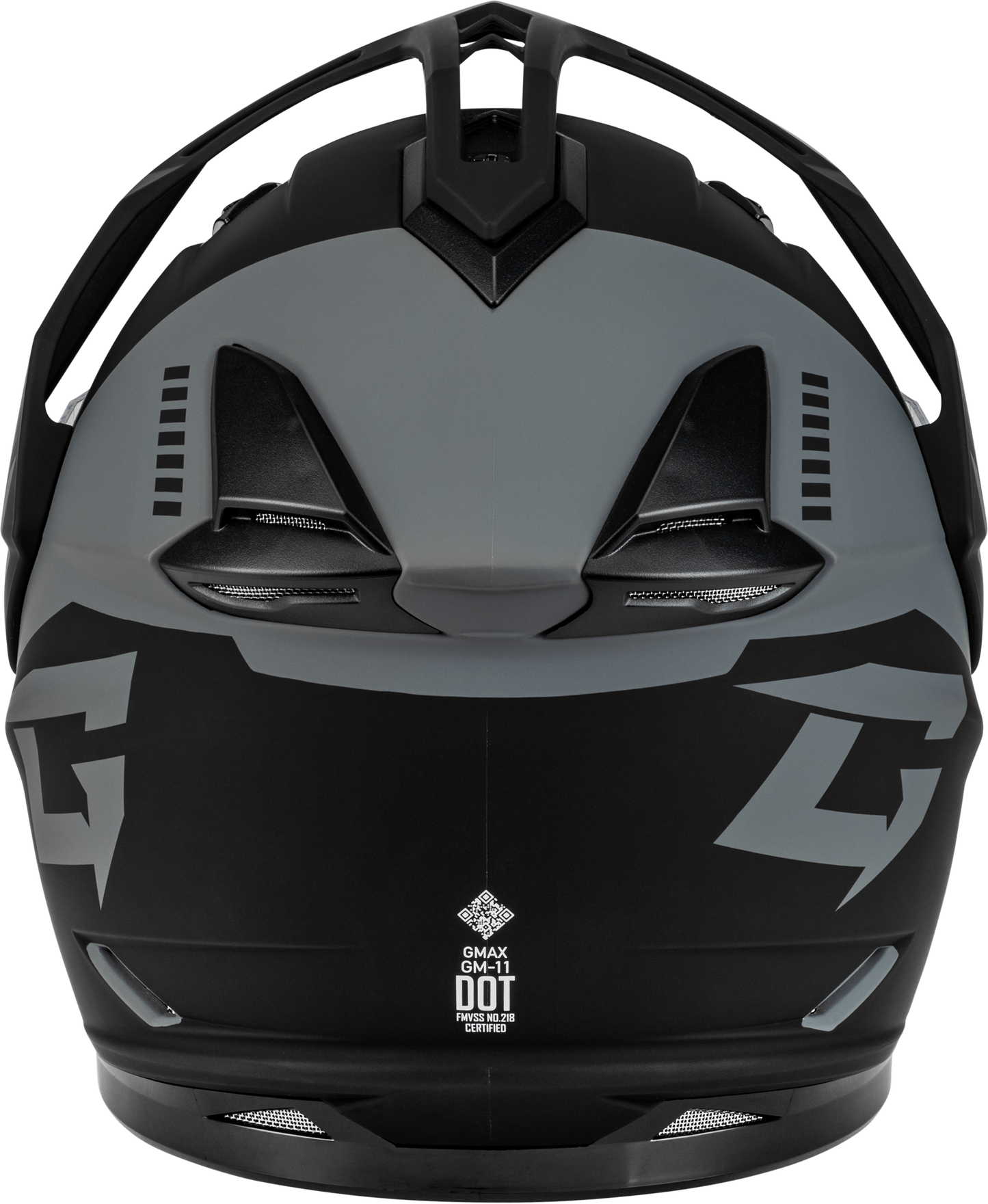 Gm 11 Ronin Helmet Matte Black/Silver 2x