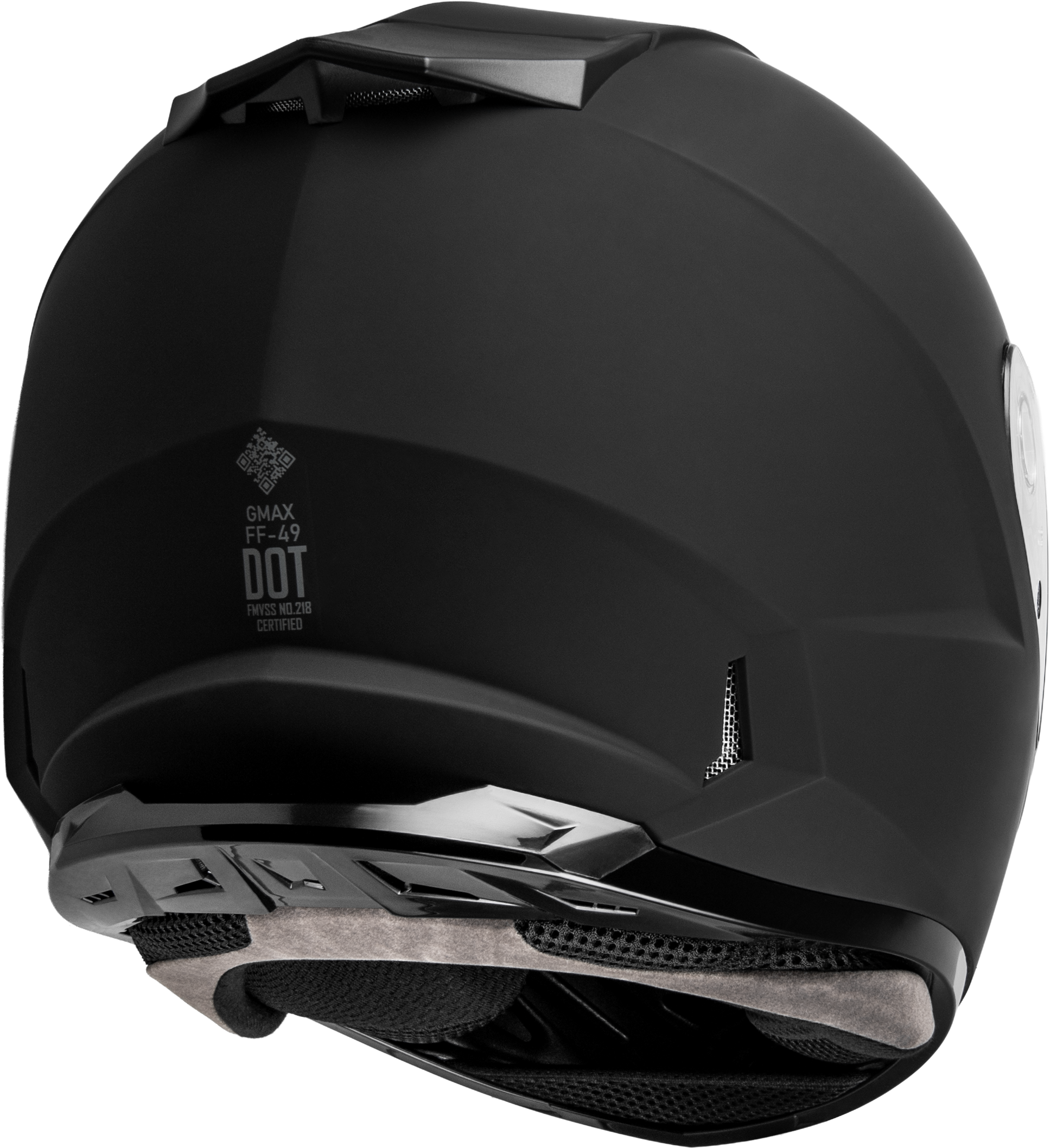 Ff 49 Solid Helmets Matte Black Xs