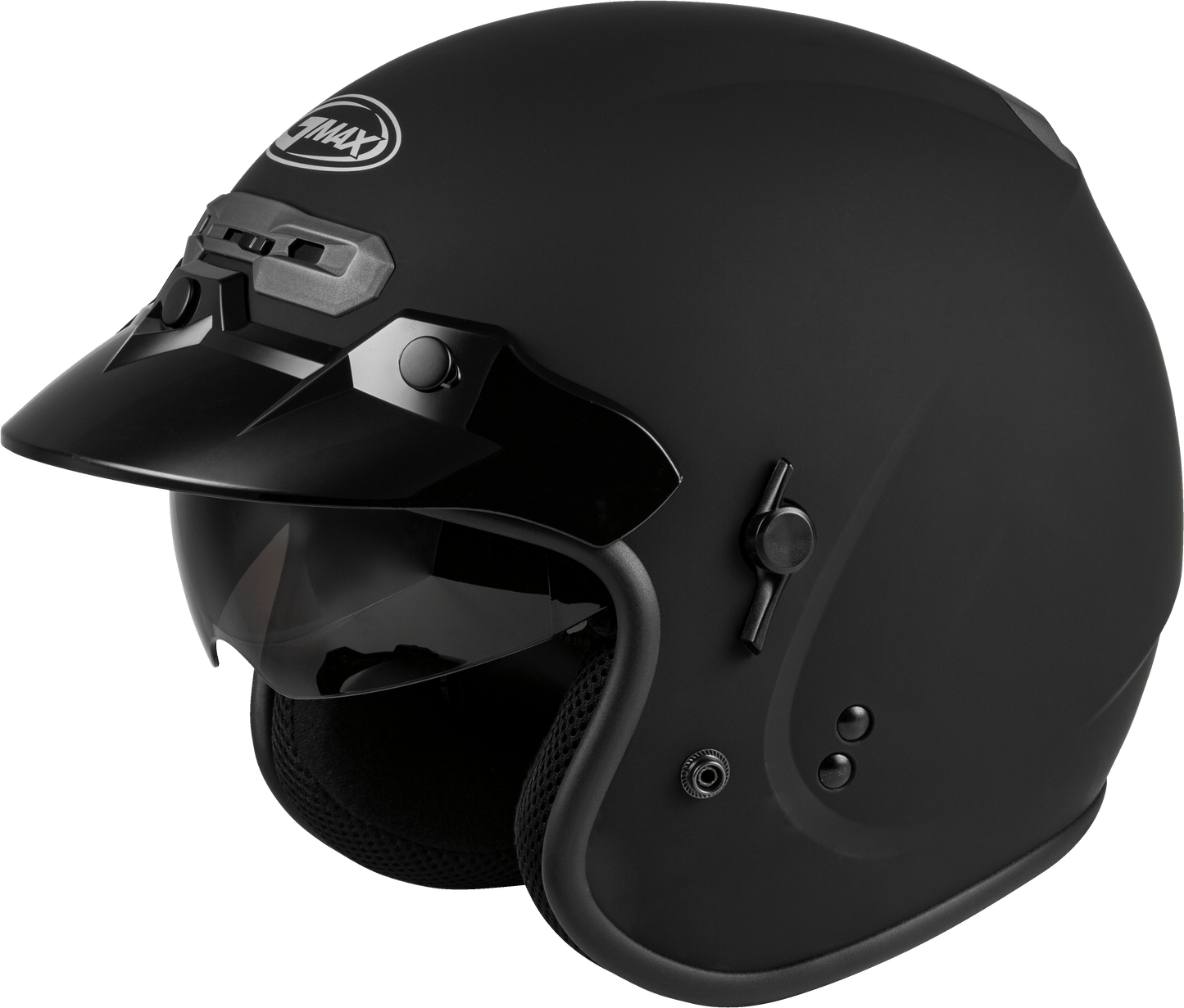Gm 32 Open Face Helmet Matte Black Xl