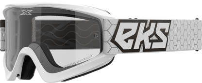 Flat Out Clear Goggle White/Black Clear