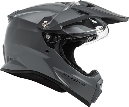 Trekker Solid Helmet Grey Xs