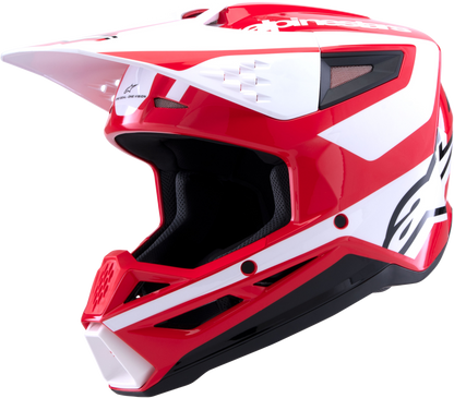 Sm3 Heat Helmet Red/White/Black Glossy 2x