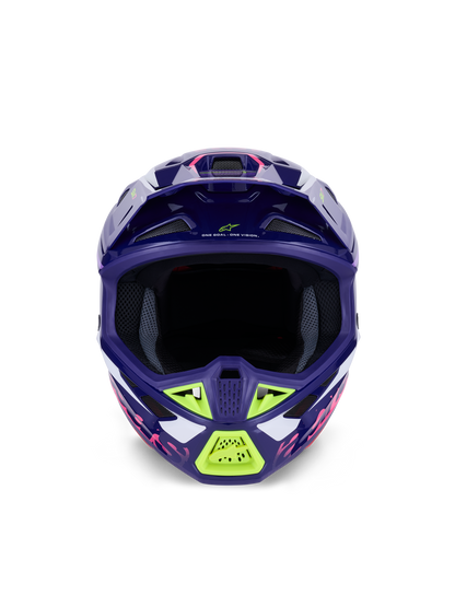 Sm7 Deed Helmet Purp/Pnk Glossy Lg