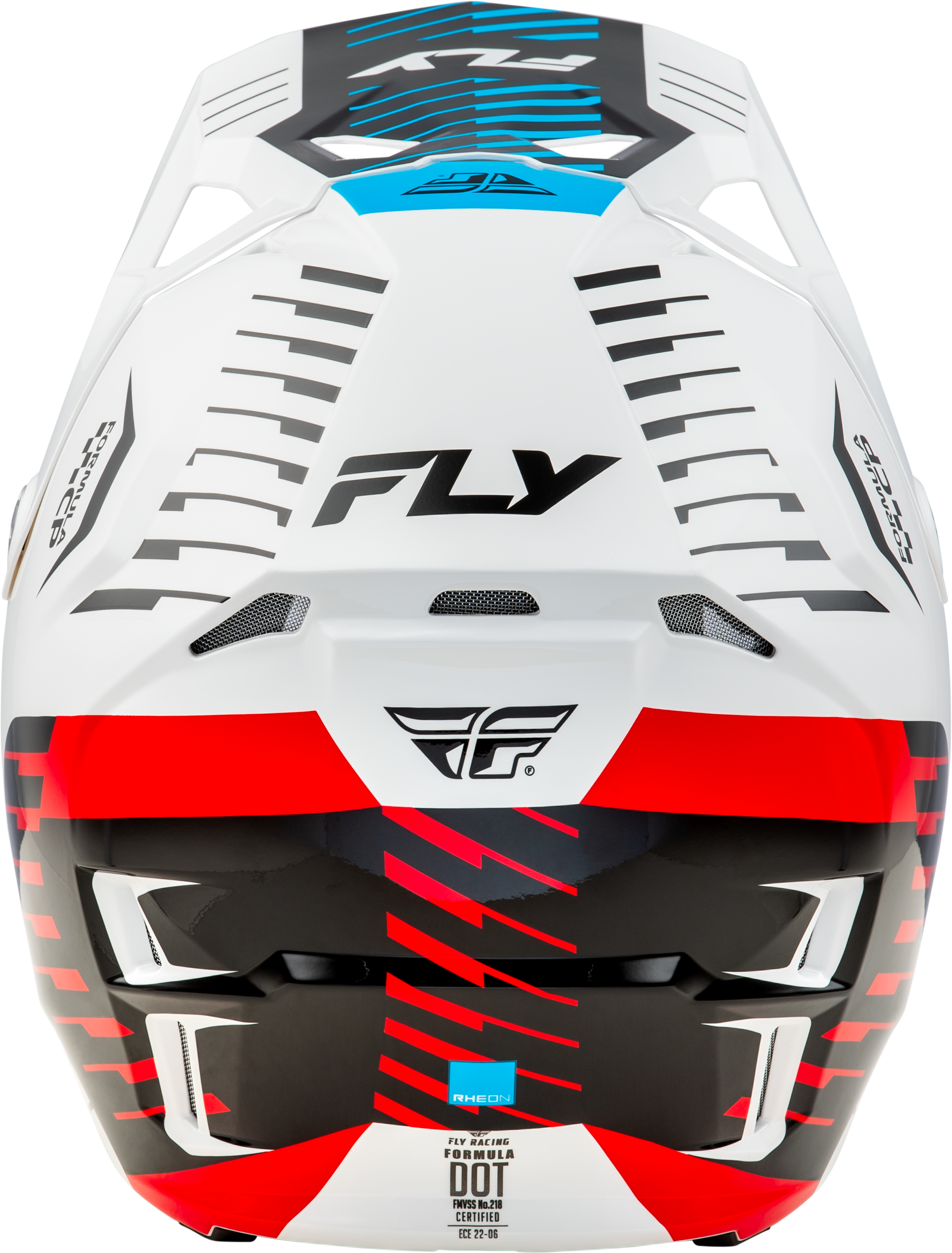 Formula Cp Slice Helmet White/Red/Cyan 2x