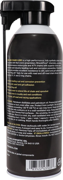 Chain Lube /W Shockproof 13 Oz (6/Case  Sold Ea)