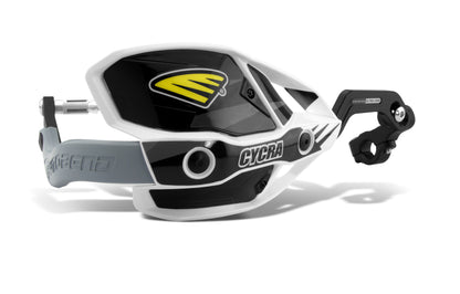 Crm Wrap Around Handguards 1 1/8" Clamp   White/Black