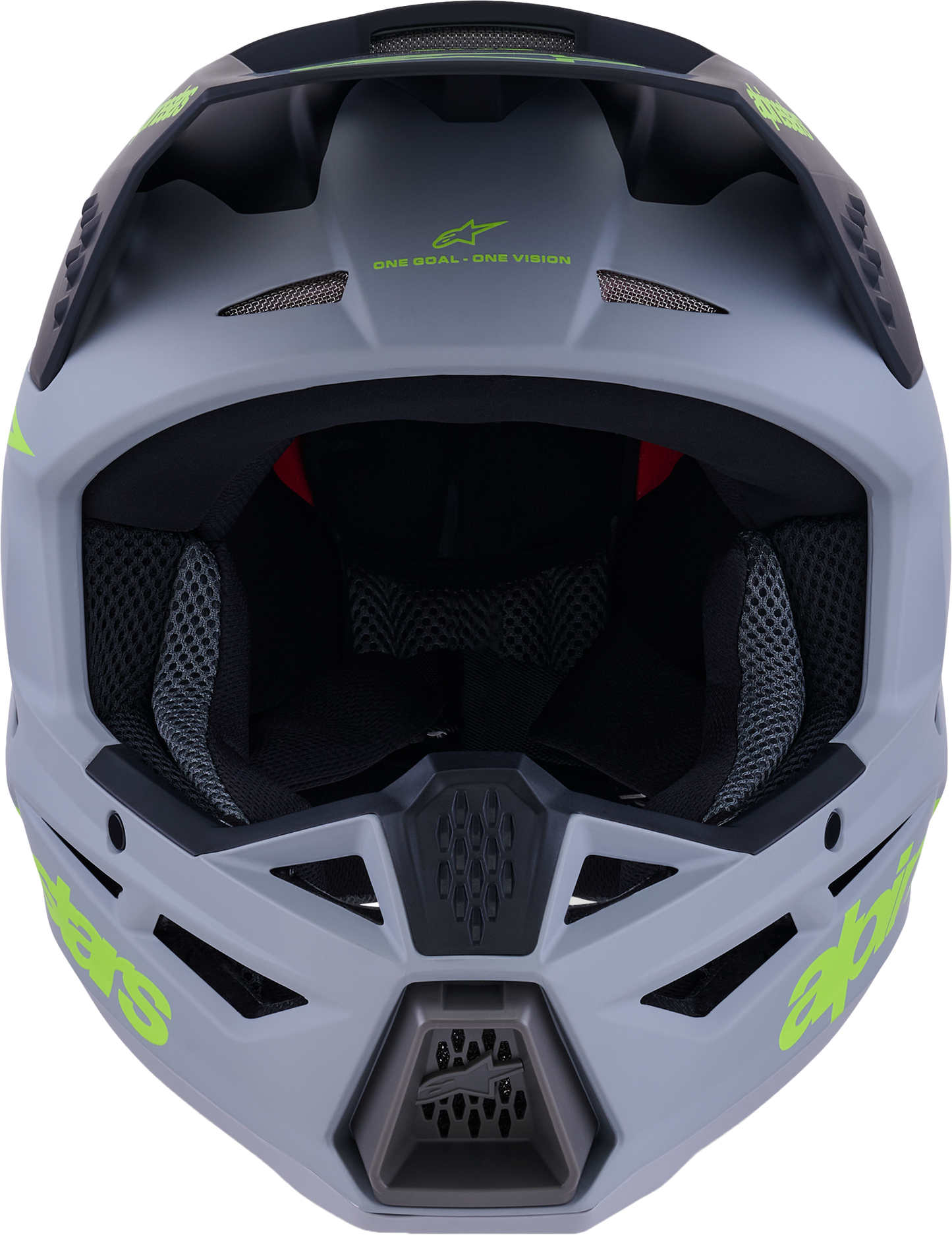 Sm3 Radium Helmet Gry/Blk/Ylw Fluo Matt Lg