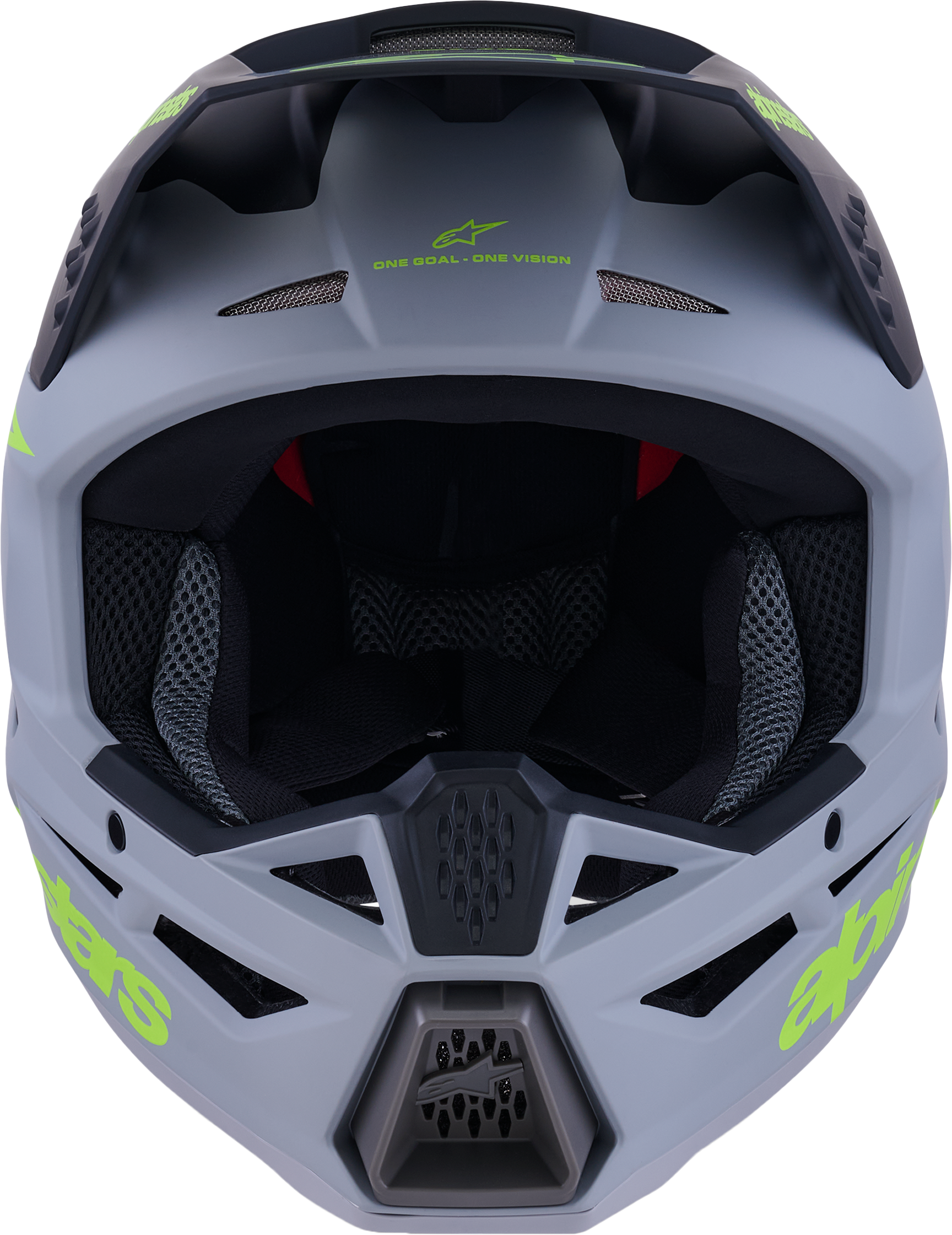 Sm3 Radium Helmet Gry/Blk/Ylw Fluo Matt Lg