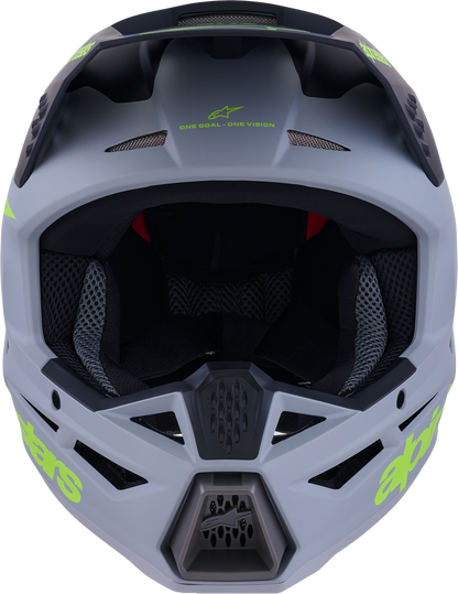 Sm3 Radium Helmet Gry/Blk/Ylw Fluo Matt Sm